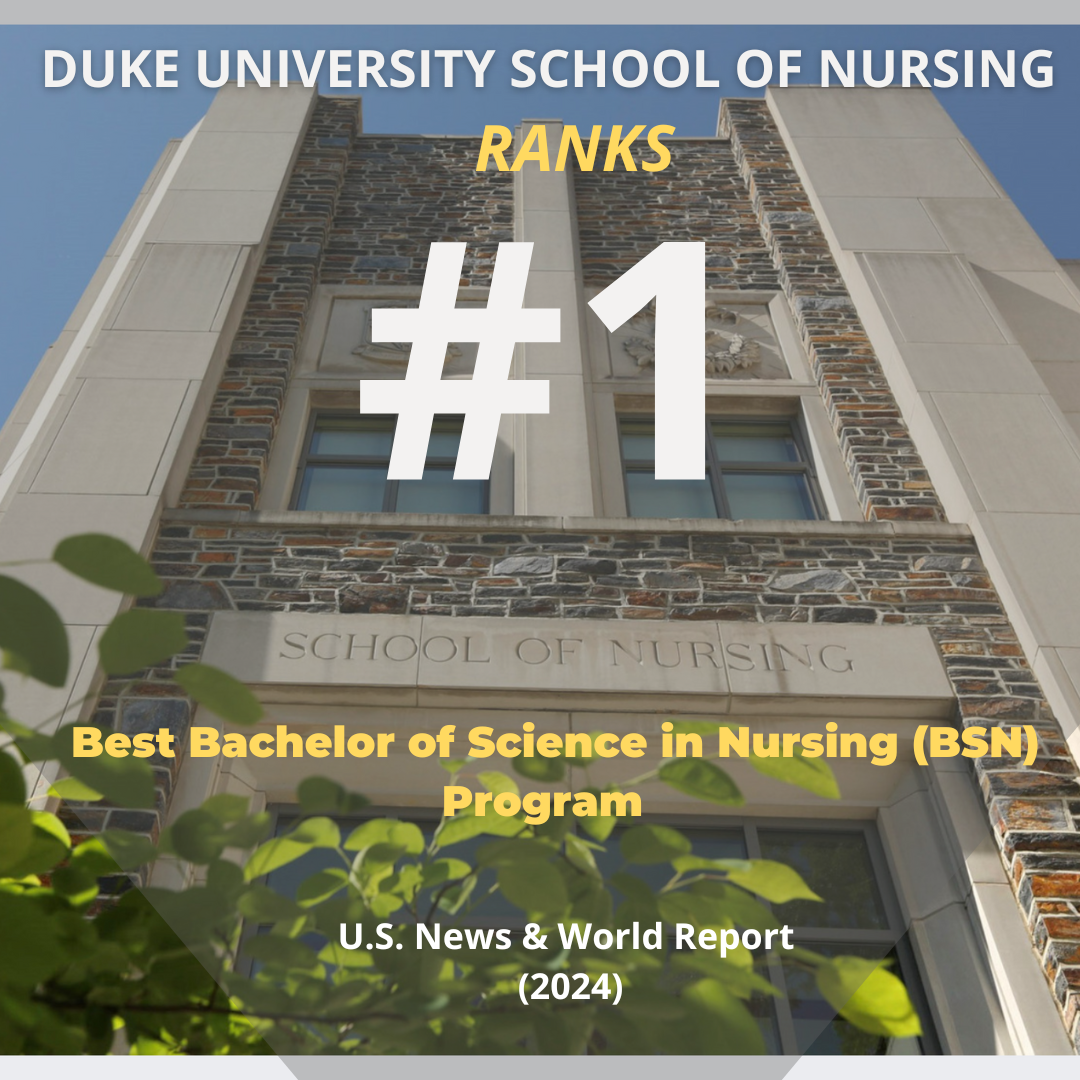 Duke School of Nursing's ABSN Program Earns Top Spot in US News & World